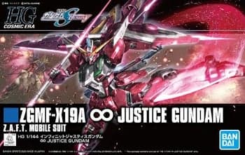 HGCE infinite JUSTICE GUNDAM - Box Art