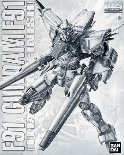 MG Gundam F91 Ver.2.0 [Titanium Finish] - Box Art