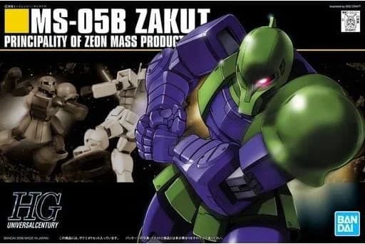 HGUC MS-05B Zaku I - Box Art