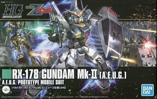 HGUC RX-178 GUNDAM MK-II(AEUG) - Box Art