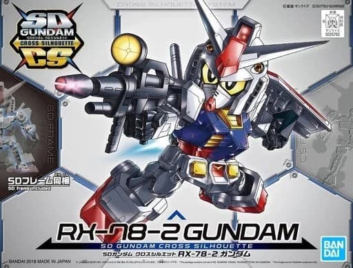 SD Gundam Cross Silhouette RX-78-2 Gundam - Box Art