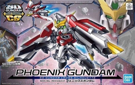 SD Gundam Cross Silhouette Phoenix Gundam - Box Art