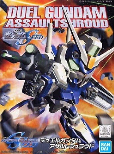 SD Gundam BB Senshi Duel Gundam Assault Shroud - Box Art