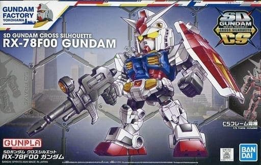 SD Gundam Cross Silhouette RX-78F00 Gundam - Box Art