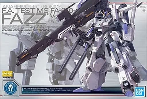 MG FA-010-A FAZZ Ver.Ka Titanium Finish - Box Art