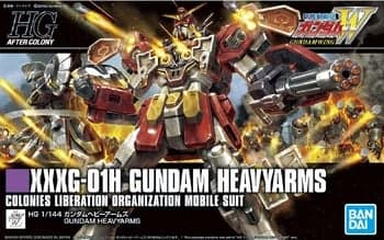 HGAC GUNDAM HEAVYARMS - Box Art