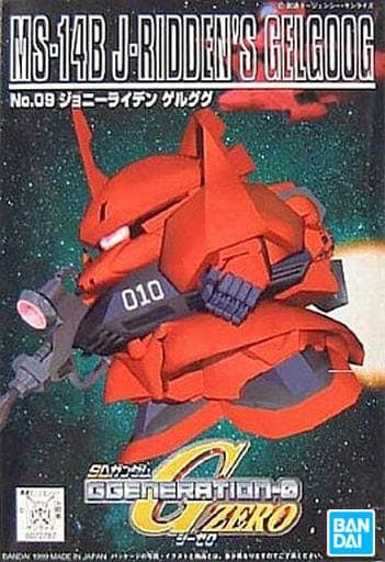 SD Gundam G Generation-0 MS-14B J.Ridden's Gelgoog - Box Art