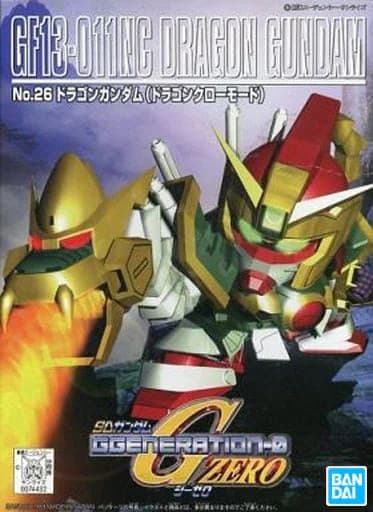 SD Gundam G Generation-0 GF13-011NC Dragon Gundam - Box Art