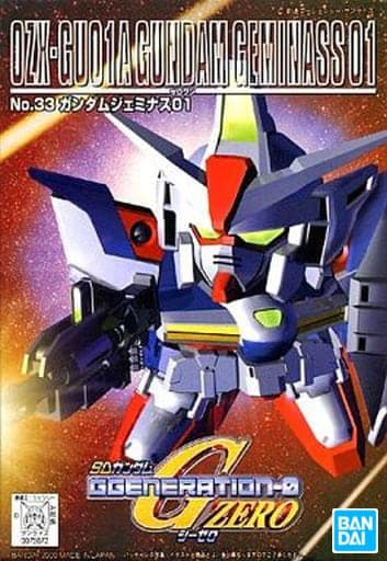 SD Gundam G Generation-0 OZX-GU01A Gundam Geminass 01 - Box Art