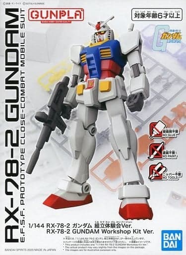 RX-78-2 Gundam Workshop Kit Ver. - Box Art