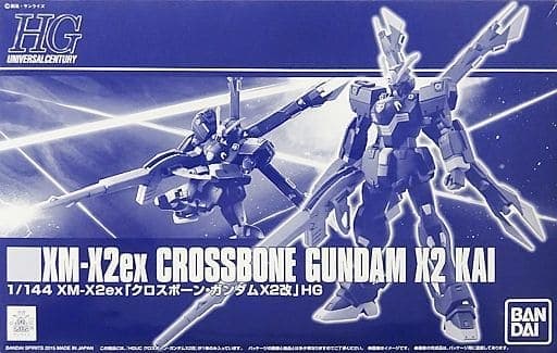 HGUC XM-X2ex Crossbone Gundam X2 Kai - Box Art