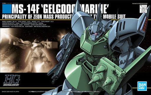 HGUC MS-14F Gelgoog Marine - Box Art