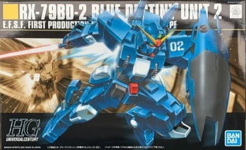 HGUC BLUE DESTINY UNIT 2 - Box Art