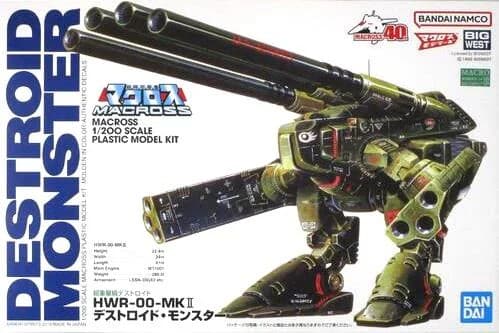 Macross 40th Anniversary Destroid Monster - Box Art