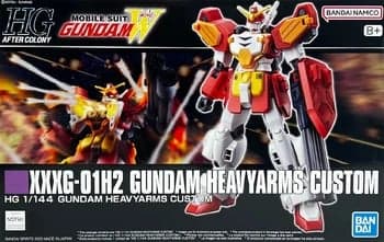 HG GUNDAM HEAVYARMS CUSTOM - Box Art