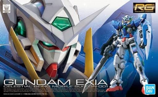 RG GN-001 Gundam Exia - Box Art