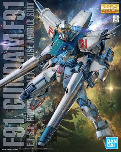 MG Gundam F91 (Ver. 2.0) - Box Art