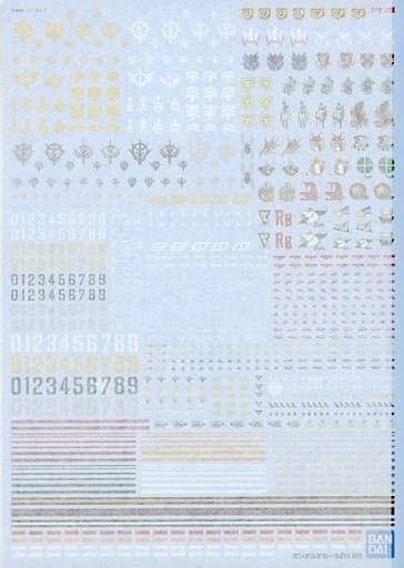 Gundam Decal DX 06 Mobile Suit Gundam UC MS - Box Art