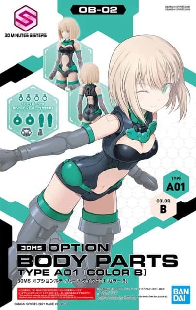30MS Option Body Parts Type A01 (Color B) - Box Art