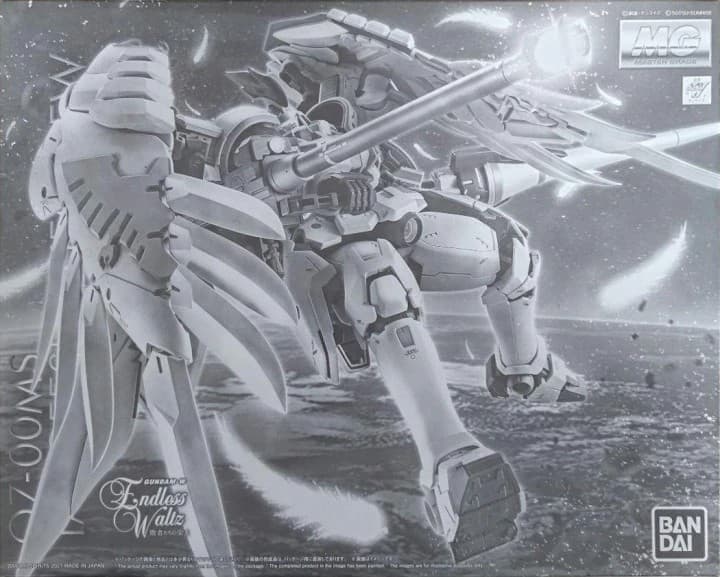 MG Gundam-W Endless Waltz OZ-00MS Tallgeese Fluegel EW - Box Art