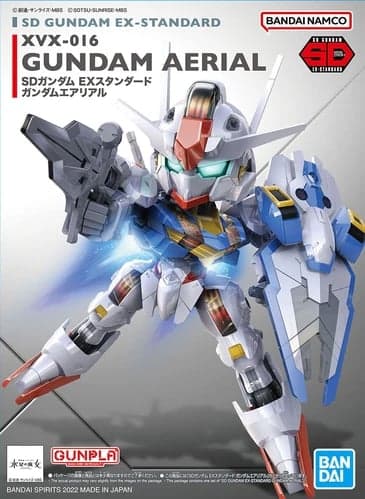 SD GUNDAM EX-STANDARD GUNDAM AERIAL - Box Art