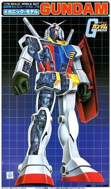 Mechanic Model RX-78 Gundam - Box Art