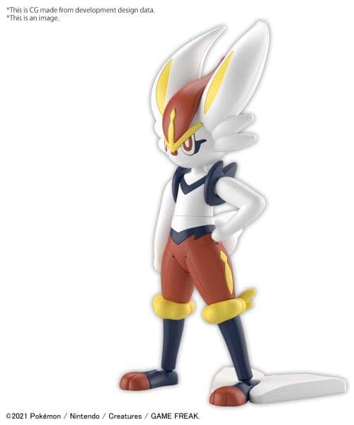 Pokemon Model Kit CINDERACE - Box Art