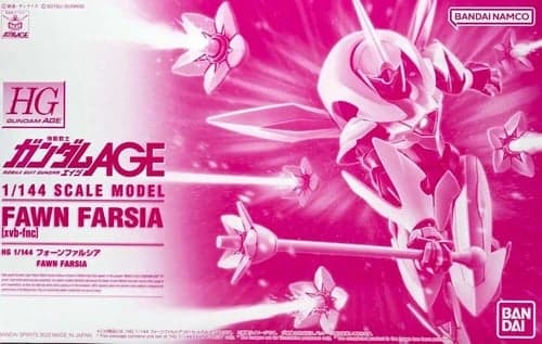 HG Gundam Age Fawn Farsia - Box Art