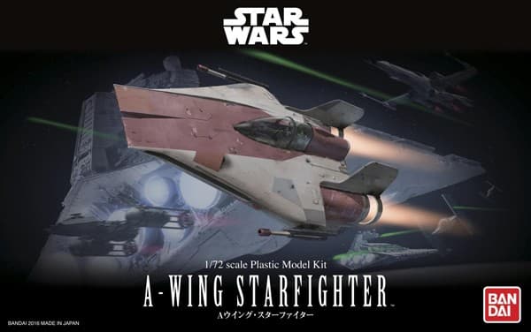 1/72 A-Wing Starfighter - Box Art