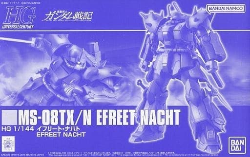 HGUC MS-08TX/N Efreet Nacht - Box Art