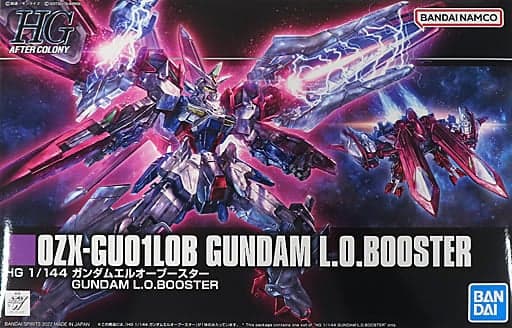 HG After Colony OZX-GU01LOB Gundam L.O.Booster - Box Art