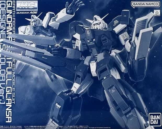 MG GUNDAM AGE-1 FULL GLANSA (DESIGNERS COLOR Ver.) - Box Art