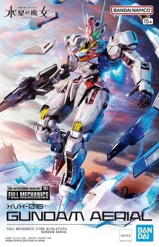 FULL MECHANICS GUNDAM AERIAL - Box Art