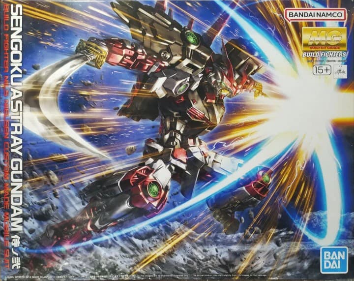 MG Sengoku Astray Gundam - Box Art