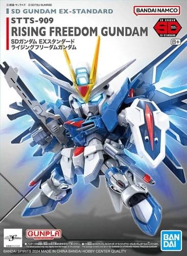 SD Gundam Ex-Standard Rising Freedom Gundam - Box Art