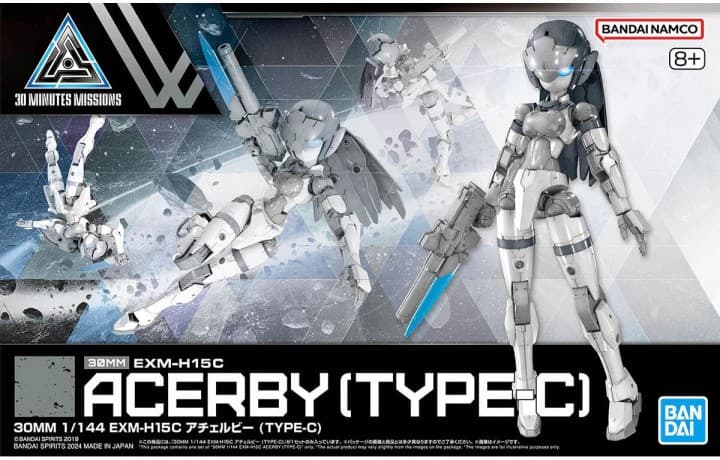 30MM 1/144 EXM-H15C Acerby (Type C) - Box Art