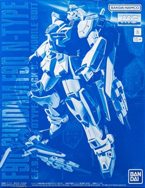 Master Grade Gundam F90 N-Type - Box Art