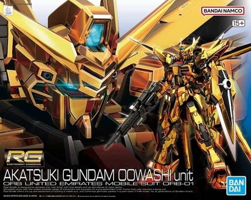 RG AKATSUKI GUNDAM OOWASHI unit - Box Art