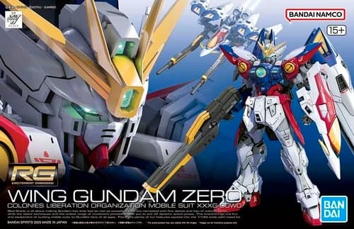 RG 1/144 Wing Gundam Zero - Box Art