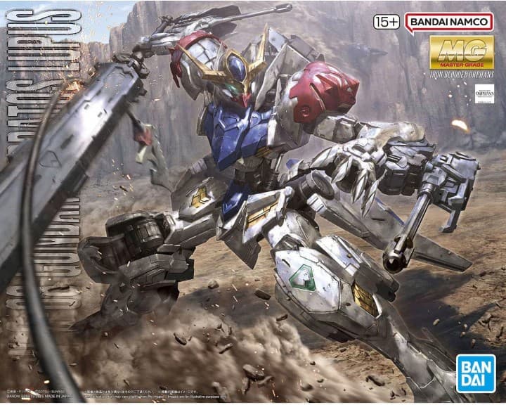 MG Iron-Blooded Orphans ASW-G-08 Gundam Barbatos Lupus - Box Art