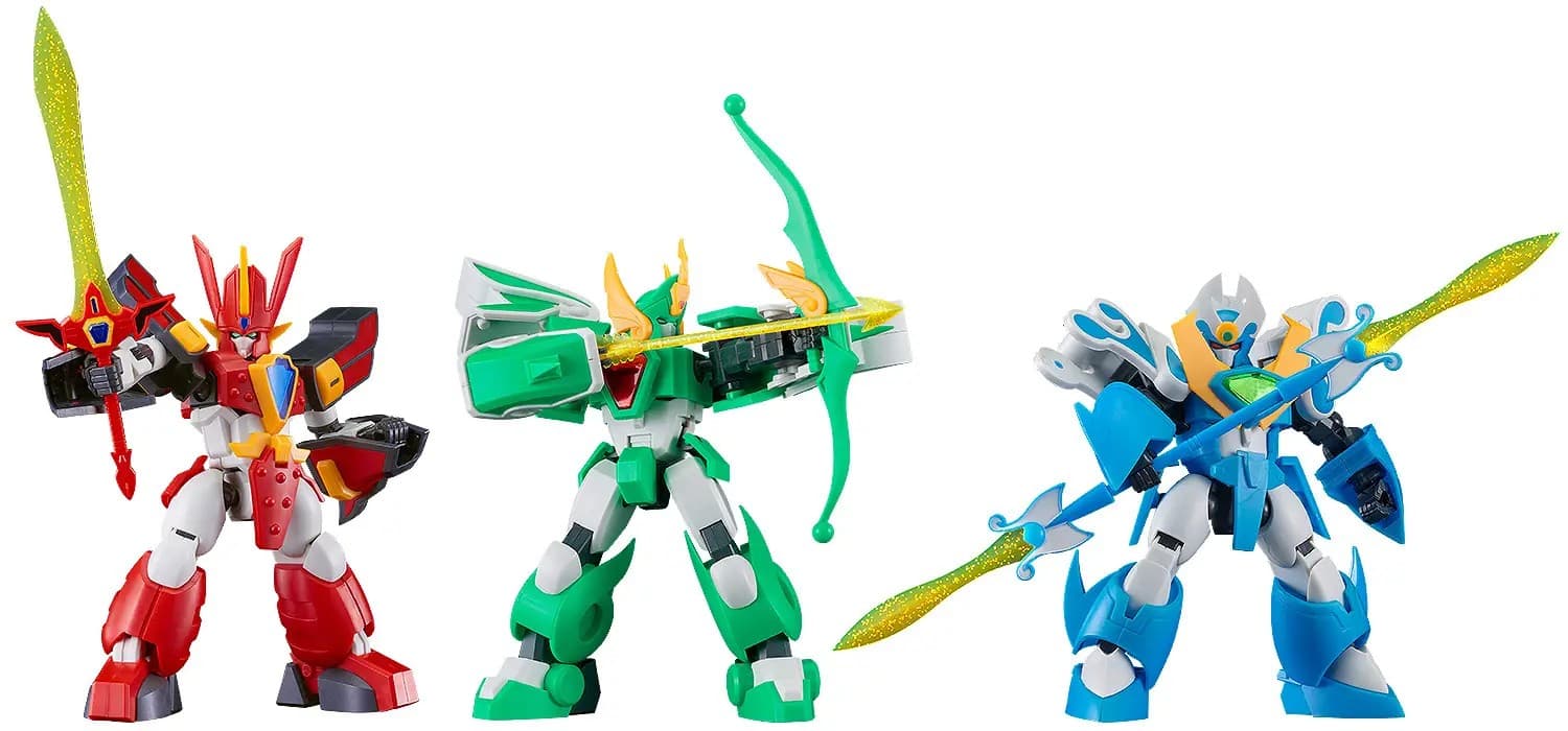 MODEROID Three Demon Kings of Light Set (Granzort) - Box Art