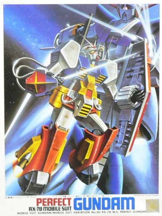 RX-78 Perfect Gundam - Box Art