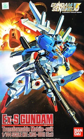 Gundam Sentinel MSA-0011 (Ext) Ex-S Gundam - Box Art