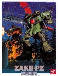1/144 MS-06FZ Zaku II Kai - Box Art