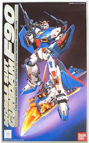 Gundam F90 Plunge Type - Box Art
