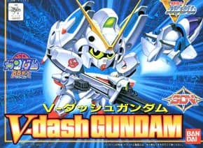 SD Gundam BB Senshi V-dash Gundam - Box Art