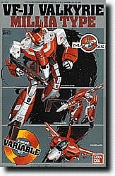 Macross 15th Anniversary VF-1J Valkyrie Millia Type - Box Art