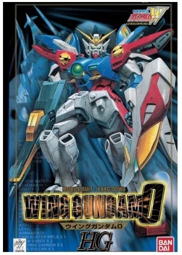 XXXG-00W0 Wing Gundam 0 - Box Art
