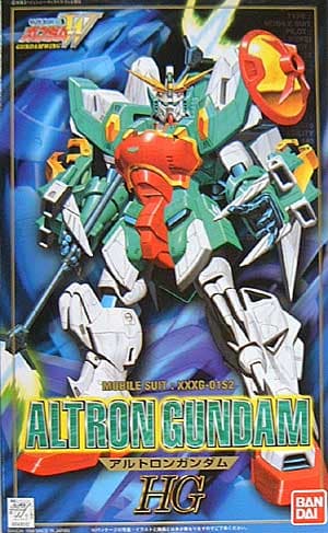 XXXG-01S2 Altron Gundam - Box Art
