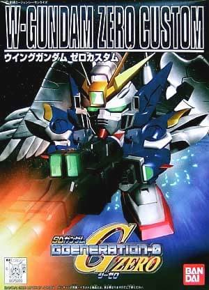 SD Gundam BB Senshi W-Gundam Zero Custom - Box Art